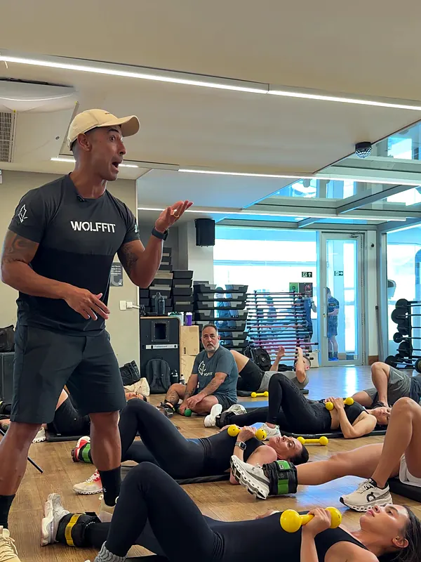 Head Coach Wolffit orientando a turma de professores na Certificação