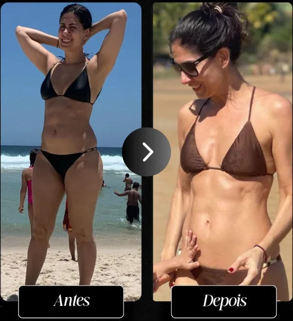 Aluna Wolffit, antes e depois, 5 de 5
